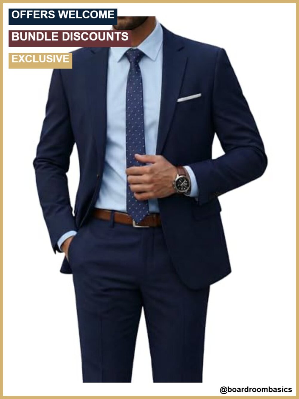 Men's 2 Piece Slim Fit Suit Set with Tie Jacket and Pants